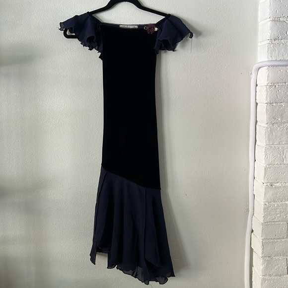 Vintage velvet dress